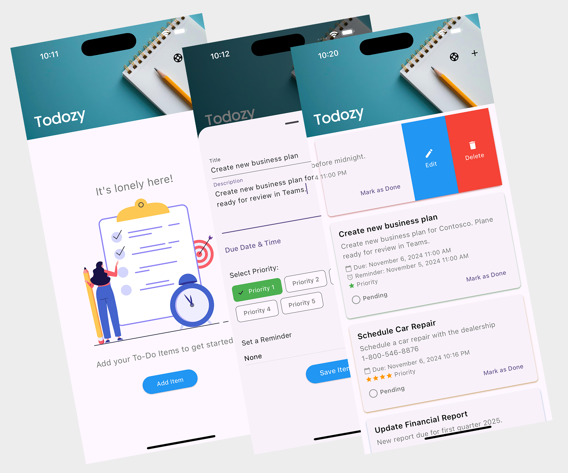 ToDozy App